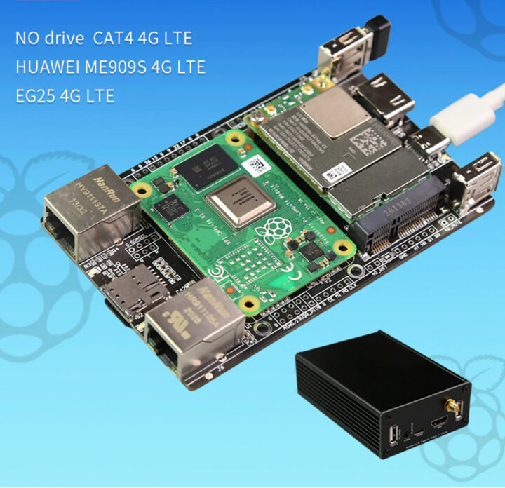 บอร์ด-Raspberry-Pi-CM4-Dual-Ethernet-4G-LTE