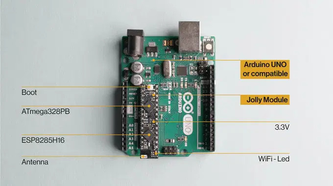 Arduino-UNO-WiFi-DIP-Module