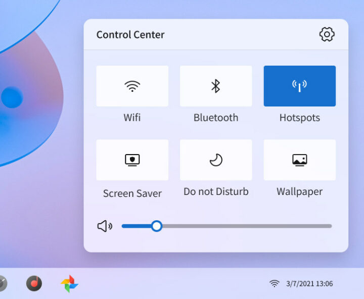 Control Center Android Desktop