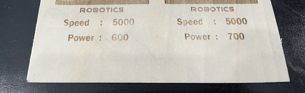 ELECFREAKS TOOCA LASER L1 Plywood speed 5000 power 600