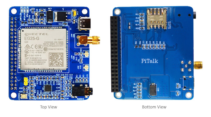 PiTalk 4G IoT Raspberry Pi HAT