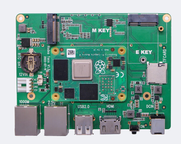 Radxa Taco Raspberry Pi CM4 NAS Carrier Board
