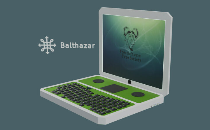 Balthazar RISC V laptop