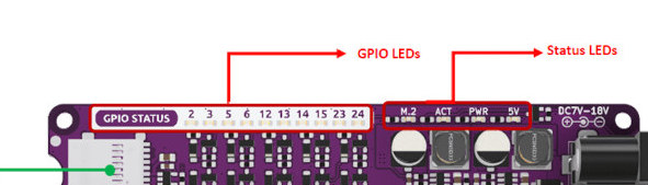 CM4 Maker Board GPIO LEDs 1