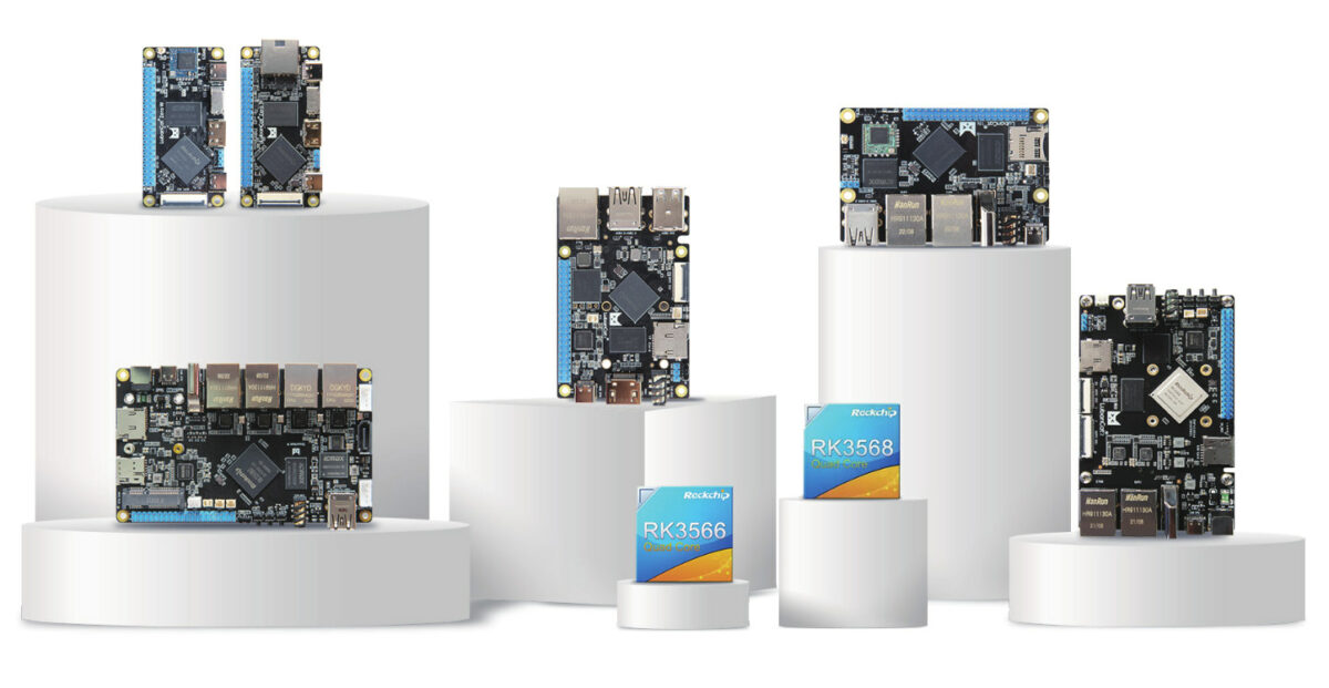 Mini PC Raspberry Compatibile Rock Pi 3A SBC Rockchip RK3568 Quad-core ...