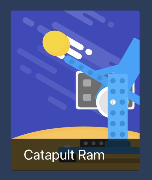 Makeblock Ultimate 2.0 App Catapult Ram