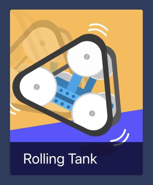 Makeblock Ultimate 2.0 App Rolling Tank