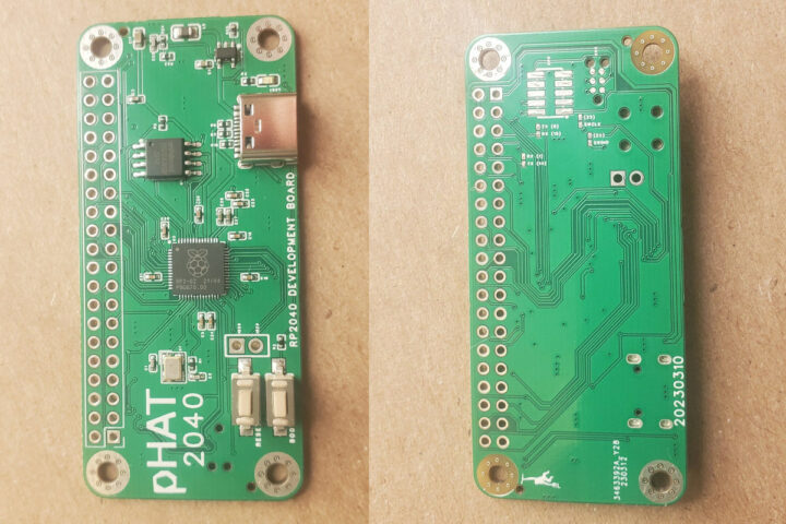 Raspberry Pi RP2040 board 40 pin GPIO header