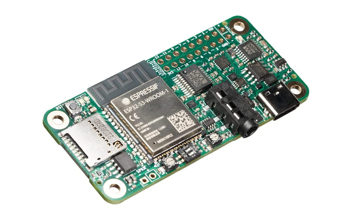 Raspberry Pi Zero ESP32 S3 audio board