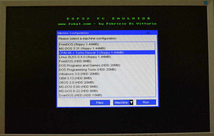 ESP32 PC Emulator