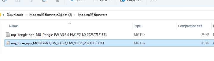 MelGeek Hive update firmware File