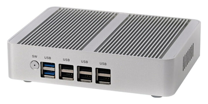 Intel N100 mini PC 8x USB ports
