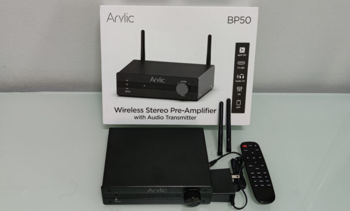 unboxing Arylic BP50 Bluetooth Preamplifier