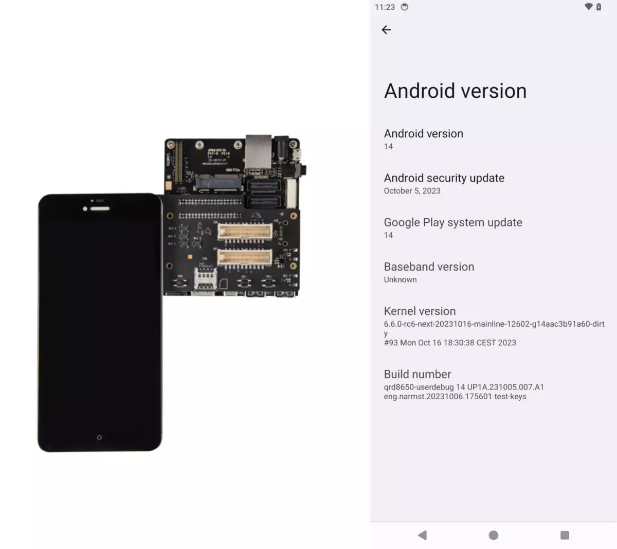 Qualcomm Snapdragon 8 Gen3 Android 14 upstream Linux (1)
