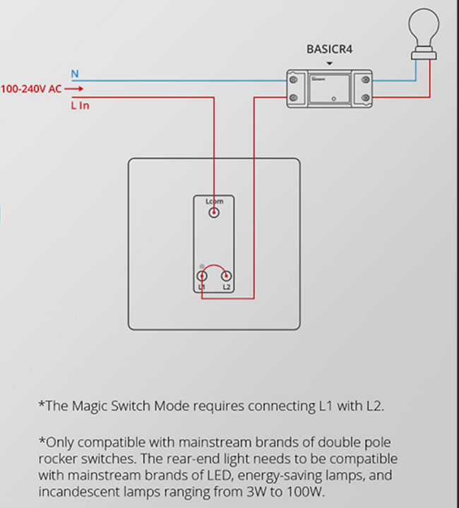 Switch Mode Wiring