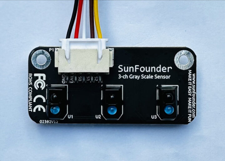 SunFounder 3 ch Gray Scale Sensor