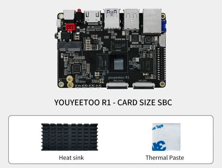 Youyeetoo R1 heatsink thermal pad