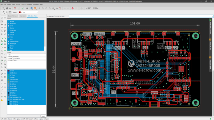 PCB of the 3.5