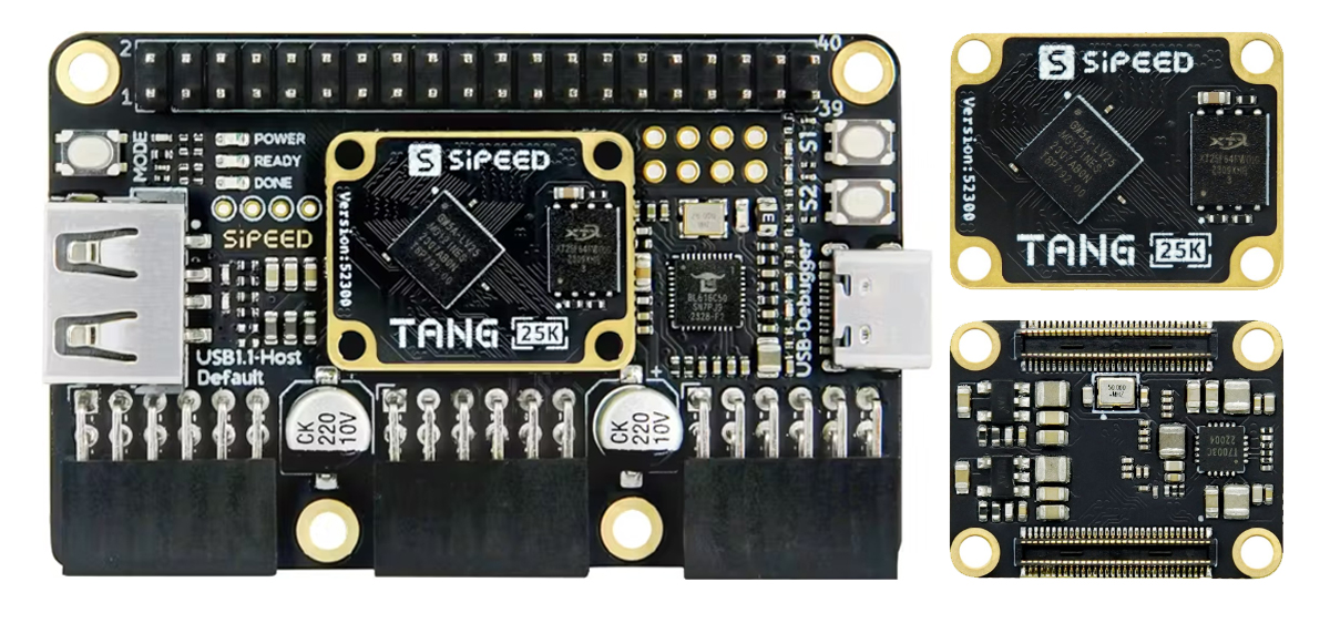Sipeed Tang Primer 25K Features 23040 Logic Cells for Efficient FPGA Prototyping and Development