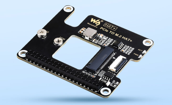 Waveshare PCIe To M.2 Adapter for Raspberry Pi 5 1