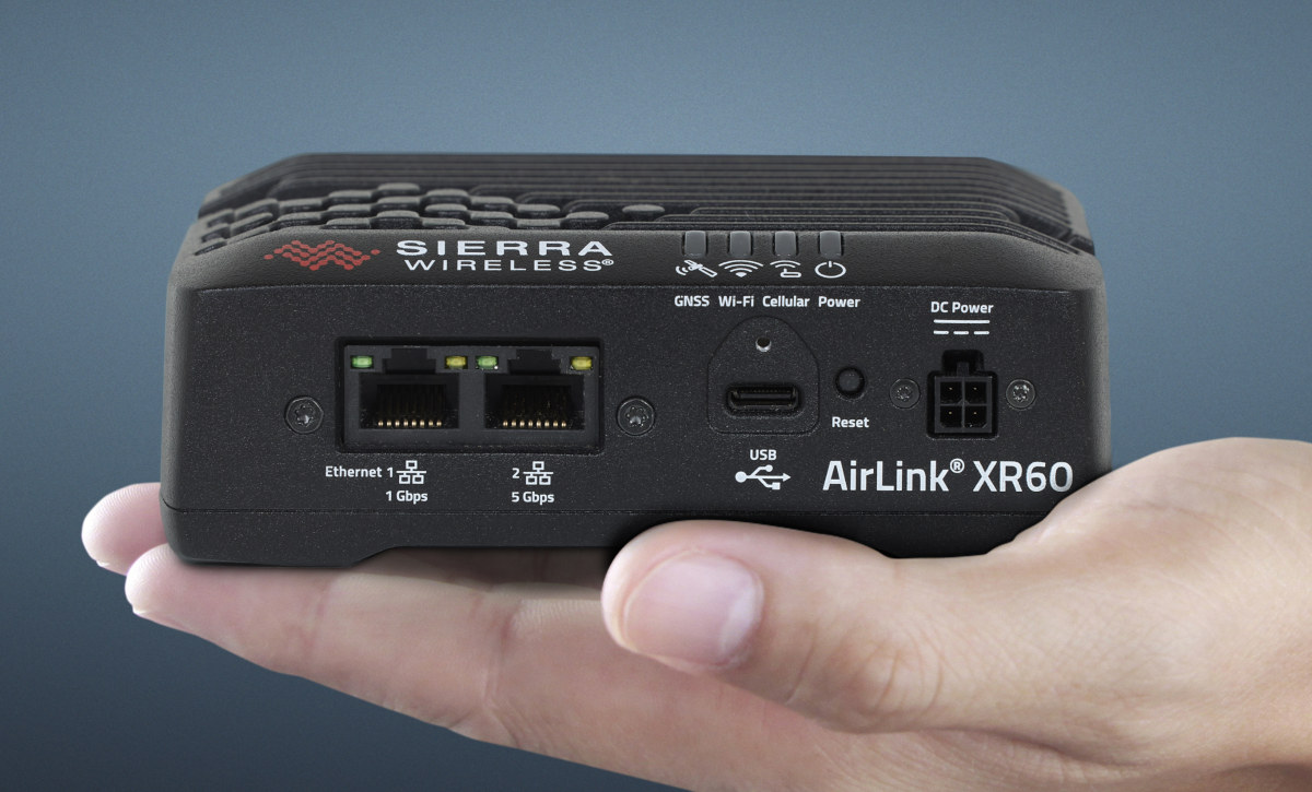 Airlink XR60 world smallest rugged 5G router