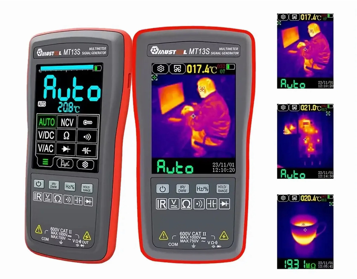 Mustool MT13S 2 In 1 Thermal Imager Multimeter