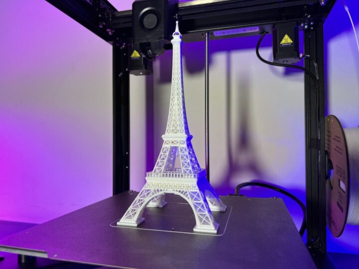 Two Trees SK1 CoreXY 3D Printer Test Print Eiffel Tower