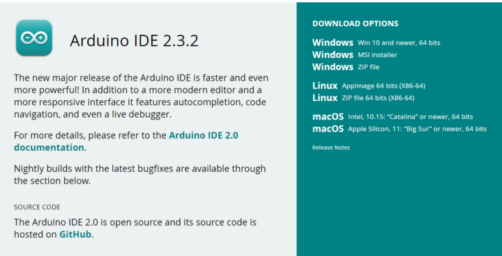 Arduino IDE 2.3.2 Download