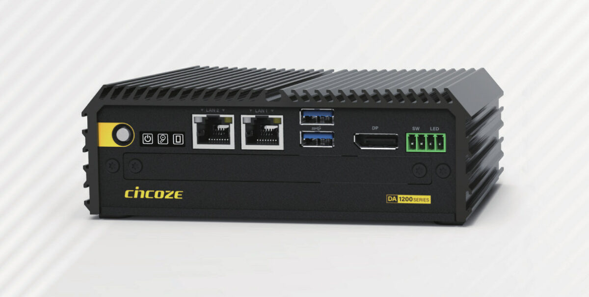 Computer 1200 Cincoze DA-1200 – คอมพิวเตอร์ฝังตัวอุตสาหกรรมแบบ fanless ที่ใช้ซีพียู ...