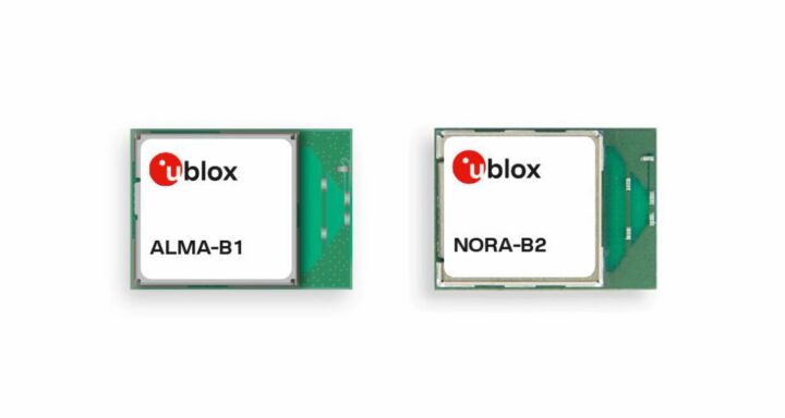 u blox ALMA-B1 NORA-B2 modules