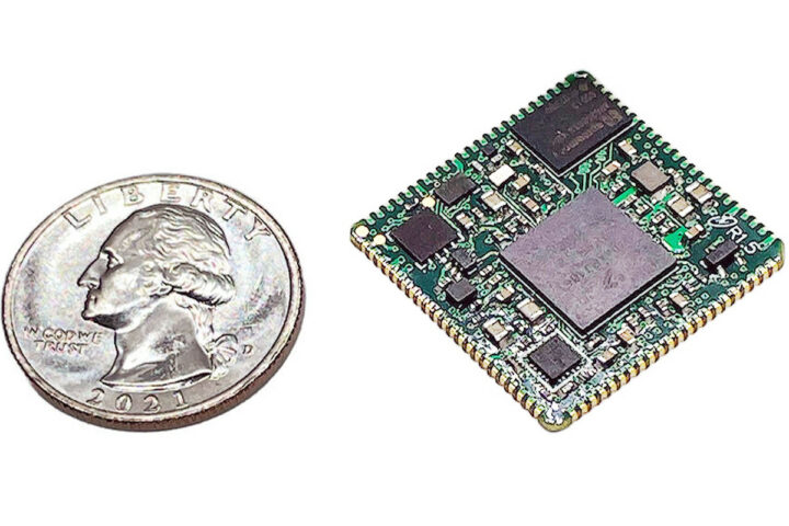i.MX RT1061 Embedded System on Module size
