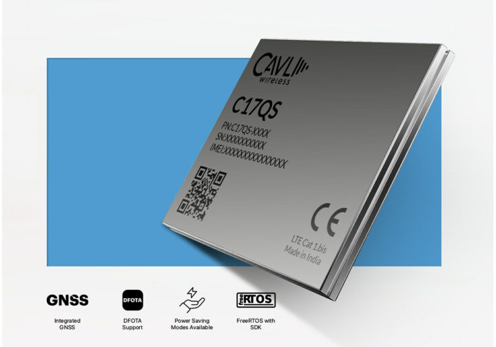 Cavli C17QS Cat 1.bis cellular IoT module freertos SDK