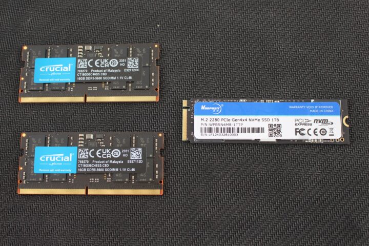 Crucial DDR5 5600 16GB Wooposit SSD 1TB