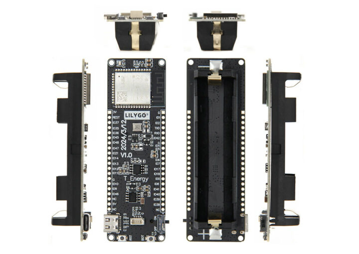 ESP32-S3 board 18650 battery