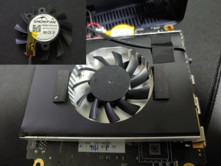 Mini PC cooling Fan resistor hack