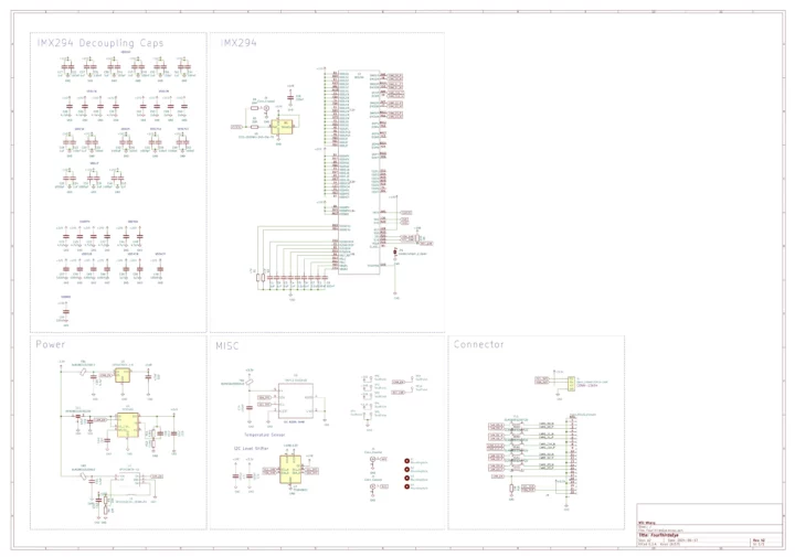 Sony IMX294 module schematics