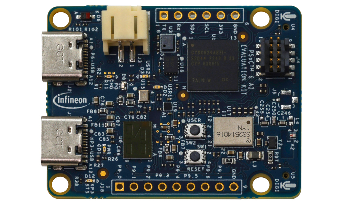 Infineon CY8CKIT-062S2-AI PSoC 6 Edge AI evaluation kit