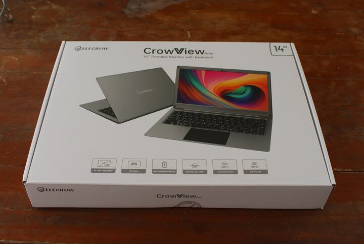 CrowView Note 14inch Monitor package