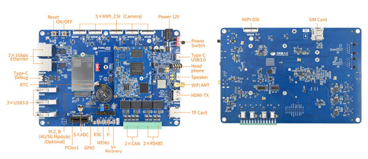 Forlinx FET3576-C Carrier Board Specifications