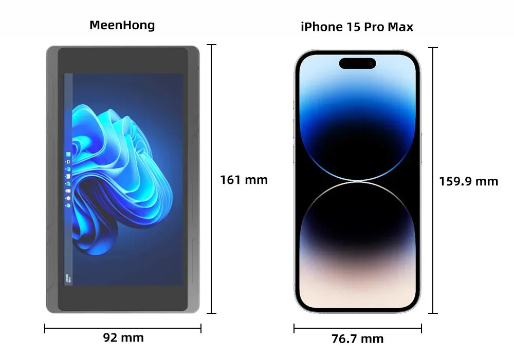 MeenHong JX5 vs iPhone 15 Pro Max