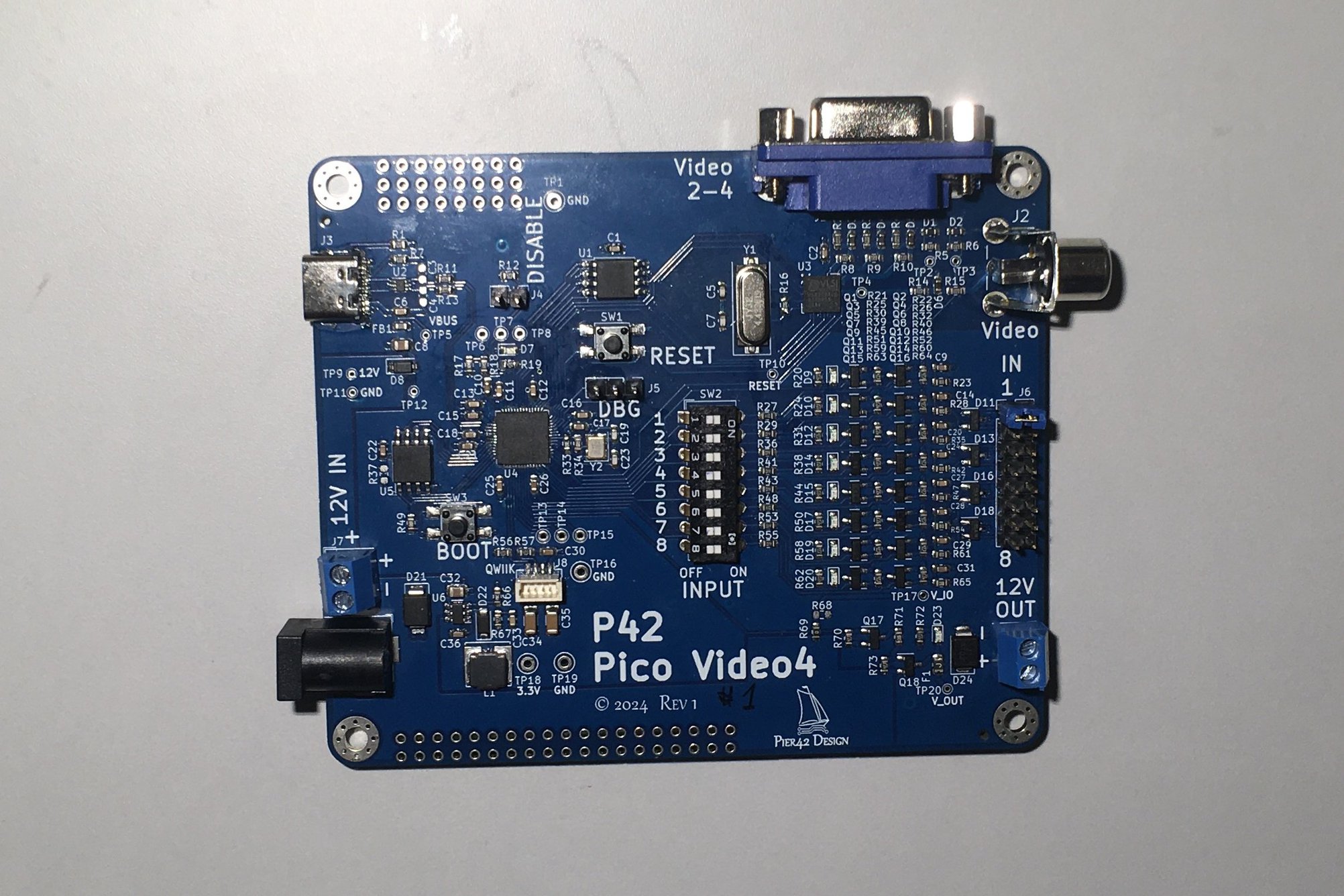 Pico Video4 display board