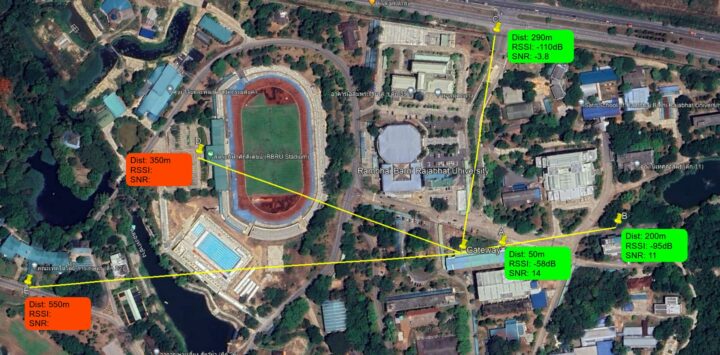 status SenseCAP M2 LoRaWAN Indoor Gateway test test map