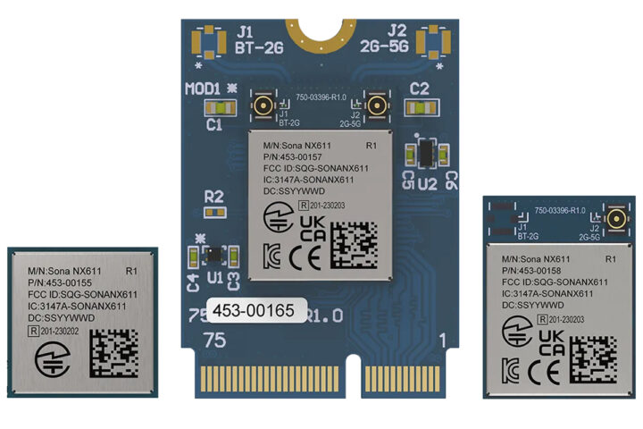 Ezurio Sona NX611 Wi Fi 6 module