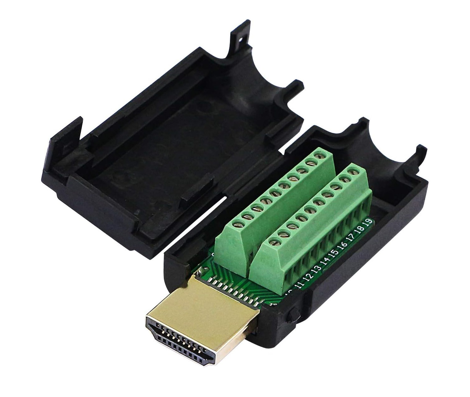 HDMI screw terminal adapter