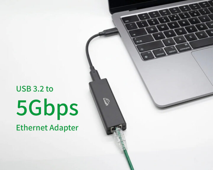 RTL8157 USB 3.2 5GbE adapter