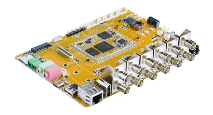 Rockchip RK3576 module with development board 12 analog cameras