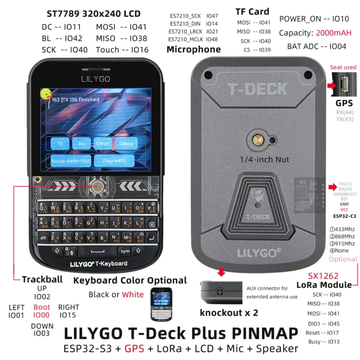 Blackberry-like ESP32-S3 devkit