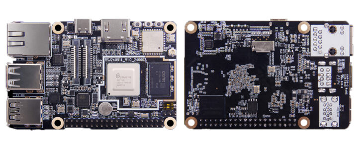 XPI-7110 RISC-V SBC Top and Bottom