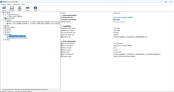 Maxtang T0-FP750 Network WiFi6