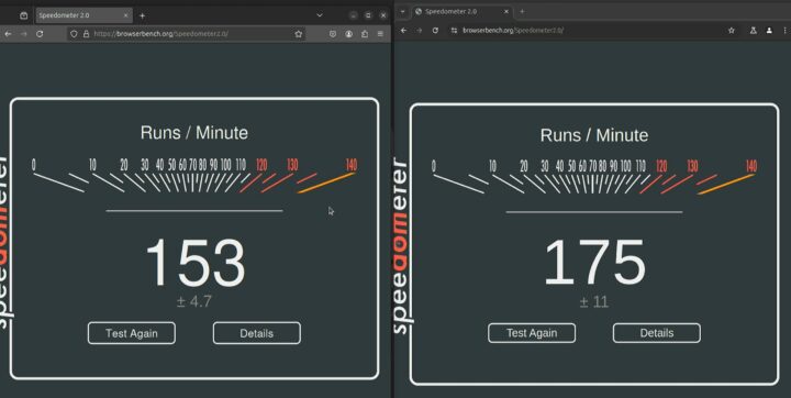 Radxa X4 SCB Ubuntu 24.04 speedometer